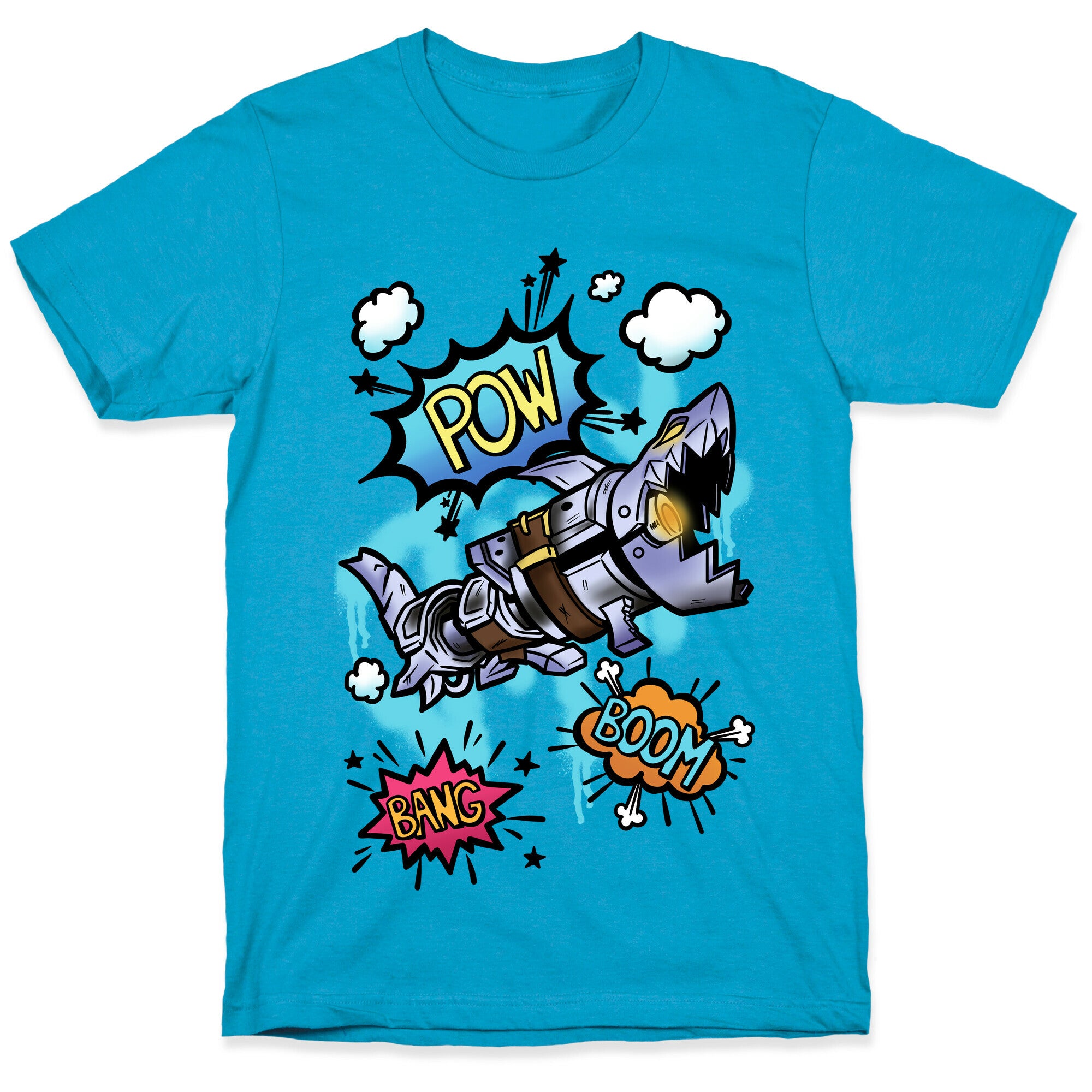 Shark Rocket Launcher Unisex Triblend Tee